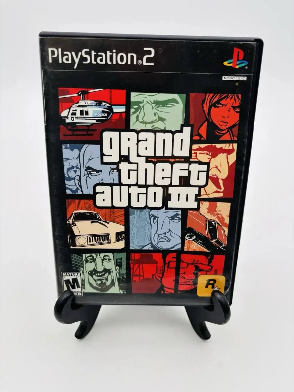 Grand Theft Auto III 3 (Sony PlayStation 2 PS2, 2003) Complete W/ Map - Works